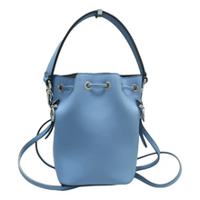 Load image into Gallery viewer, Fendi Mon Tresor Leather Satchel Bag Blue