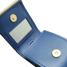 Load image into Gallery viewer, Prada Monochrome Leather Satchel Bag Blue