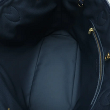 Load image into Gallery viewer, Louis Vuitton Neverfull Canvas Shoulder Bag Blue