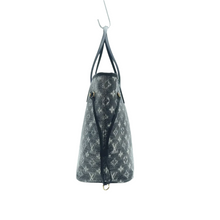 Load image into Gallery viewer, Louis Vuitton Neverfull Canvas Shoulder Bag Blue