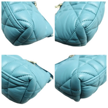 Load image into Gallery viewer, Christian Dior Nomad DiorTravel Leather Tote Bag Blue