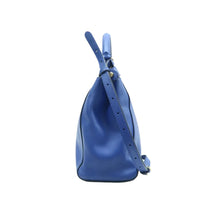 Load image into Gallery viewer, Fendi Peekaboo Iseeu Leather Shoulder Bag Blue