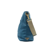 Load image into Gallery viewer, Parada Leather Shoulder Bag Blue