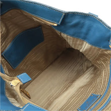 Load image into Gallery viewer, Parada Leather Shoulder Bag Blue