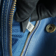 Load image into Gallery viewer, Prada Vitello Daino Leather Tote Shoulder Bag Blue