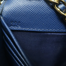 Load image into Gallery viewer, Prada Leather Shoulder Bag Blue