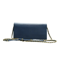 Load image into Gallery viewer, Prada Leather Shoulder Bag Blue