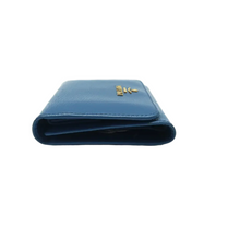 Load image into Gallery viewer, PRADA Leather Wallet Blue