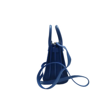 Load image into Gallery viewer, Yves Saint Laurent Sac de Jour Leather Satchel Bag Blue