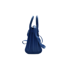 Load image into Gallery viewer, Yves Saint Laurent Sac de Jour Leather Satchel Bag Blue