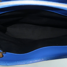 Load image into Gallery viewer, Yves Saint Laurent Matelasse Leather Shoulder Bag Blue