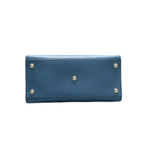 Load image into Gallery viewer, GUCCI Soho Top Handle Leather Satchel Bag Blue