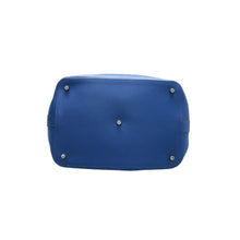 Load image into Gallery viewer, Hermes Toolbox 26 Evercolor Leather Satchel Bag Blue