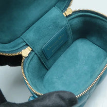 Load image into Gallery viewer, DIOR lady dior Leather Satchel Bag Blue