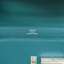 Load image into Gallery viewer, HERMES Verrou Leather Shoulder Bag Blue