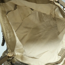 Load image into Gallery viewer, GUCCI Bella Fabric Satchel Bag Brown