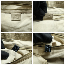 Load image into Gallery viewer, GUCCI Bella Fabric Satchel Bag Brown