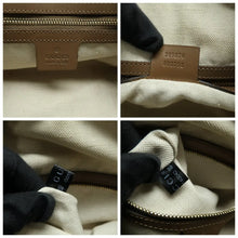 Load image into Gallery viewer, Gucci Vintage Web Original GG Boston Bag Brown
