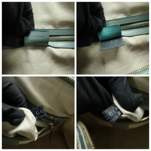 Load image into Gallery viewer, GUCCI Boston Fabric Satchel Bag Brown