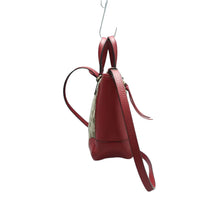 Load image into Gallery viewer, Gucci Bree GG Fabric Satchel Bag Red