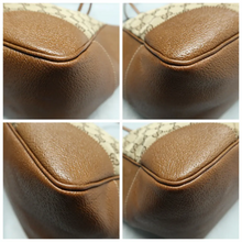 Load image into Gallery viewer, GUCCI Bree Fabric Tote Bag Brown