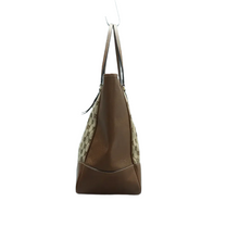Load image into Gallery viewer, GUCCI Bree Fabric Tote Bag Brown