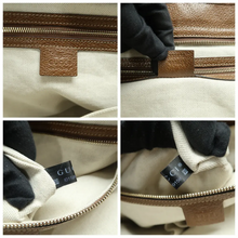 Load image into Gallery viewer, GUCCI Bree Fabric Tote Bag Brown