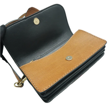 Load image into Gallery viewer, Burberry Leather & Fabric Shoulder Bag Brown