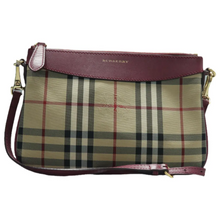 Load image into Gallery viewer, Burberry Fabric Shoulder Bag Brown