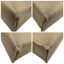 Load image into Gallery viewer, Celine Cabas Tweed Satchel Bag Brown