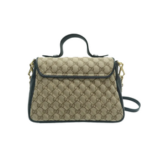 Load image into Gallery viewer, GUCCI GG Marmont Canvas Shoulder Bag Brown