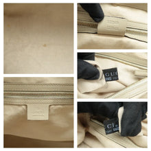 Load image into Gallery viewer, GUCCI Fabric Satchel Bag Brown