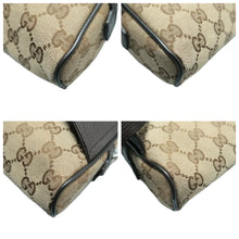 Load image into Gallery viewer, Gucci GG Fabric Crossbody Bag Brown