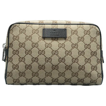Load image into Gallery viewer, Gucci GG Fabric Crossbody Bag Brown