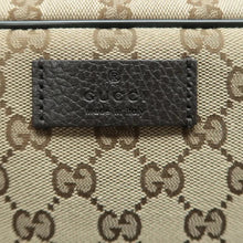 Load image into Gallery viewer, Gucci GG Fabric Crossbody Bag Brown