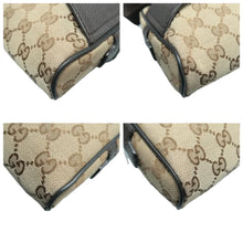 Load image into Gallery viewer, Gucci GG Fabric Crossbody Bag Brown