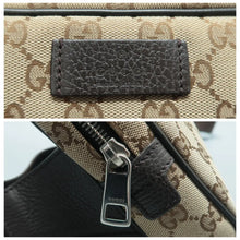 Load image into Gallery viewer, Gucci GG Fabric Crossbody Bag Brown