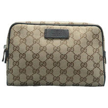 Load image into Gallery viewer, Gucci GG Fabric Crossbody Bag Brown