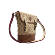 Load image into Gallery viewer, Gucci GG Monogram Children's GG Messenger Bag Beige