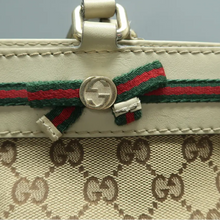 Load image into Gallery viewer, GUCCI Fabric Shoulder Bag Brown