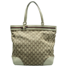 Load image into Gallery viewer, GUCCI Fabric Shoulder Bag Brown