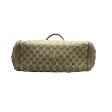 Load image into Gallery viewer, GUCCI Fabric Tote Bag Brown