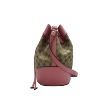 Load image into Gallery viewer, GUCCI Canvas Bucket Shoulder Bag Pink