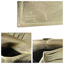 Load image into Gallery viewer, GUCCI D-ring Cloth Wallet Beige