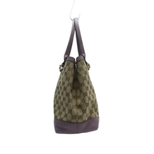 Load image into Gallery viewer, GUCCI Miss GG Fabric Shoulder Bag Bicolor