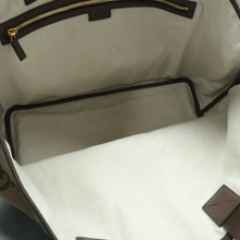 Load image into Gallery viewer, Gucci Ophidia Shopping Fabric Satchel Bag Brown