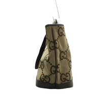 Load image into Gallery viewer, Gucci Ophidia Shopping Fabric Satchel Bag Brown