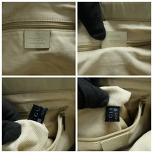 Load image into Gallery viewer, GUCCI Sukey Fabric Satchel Bag Brown