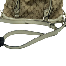 Load image into Gallery viewer, GUCCI Sukey Fabric Satchel Bag Brown