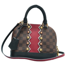 Load image into Gallery viewer, Louis Vuitton  Alma BB Karakoram Damier Ebene Shoulder Bag Brown